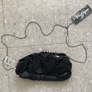 Mystique Boutique Black Rose Clutch